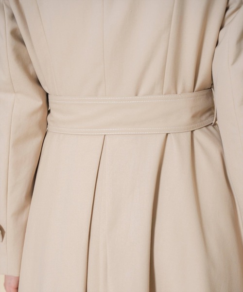 WILLSELECTION（ウィルセレクション）の「シングルトレンチドレスコート（トレンチコート・レディース・ベージュ/レッド/ピンク・FREE）」の16枚目の写真