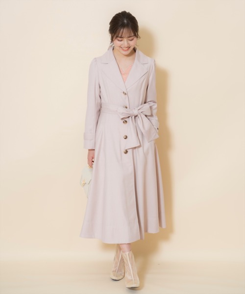 WILLSELECTION（ウィルセレクション）の「シングルトレンチドレスコート（トレンチコート・レディース・ベージュ/レッド/ピンク・FREE）」の20枚目の写真