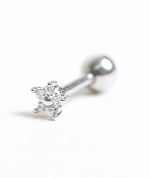 Peony(ピオニー)の「【Peony/ピオニー】/サージカルステンレス 316L スタースタッドピアス(ピアス(片耳用)・レディース・ピンクゴールド/シルバー/ゴールド・FREE)」の2枚目の写真