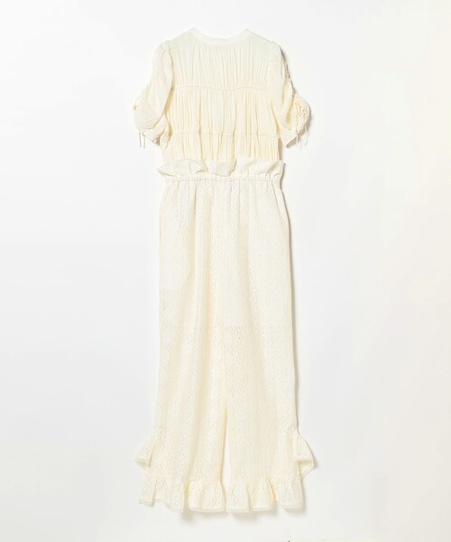 CAROLINA GLASER（カロリナ グレイサー）の「ギャザーオールインワン（つなぎ/オールインワン・レディース・ブラック/ホワイト系その他7・MEDIUM/SMALL）」の14枚目の写真