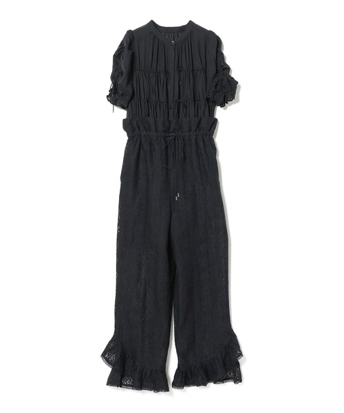 CAROLINA GLASER（カロリナ グレイサー）の「ギャザーオールインワン（つなぎ/オールインワン・レディース・ブラック/ホワイト系その他7・MEDIUM/SMALL）」の21枚目の写真