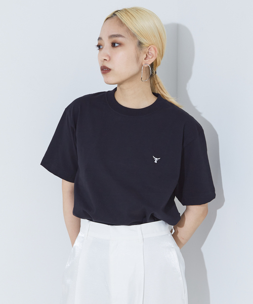 HANES(ヘインズ)の「【Hanes】 BEEFY-T(Tシャツ/カットソー・レディース・ホワイト/ライトグレー/ブラック・フリー)」の3枚目の写真