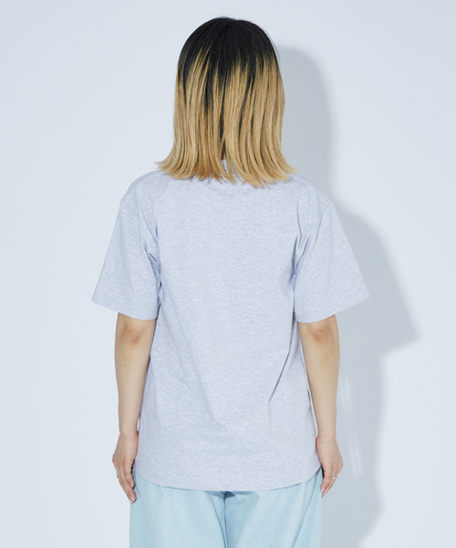 HANES(ヘインズ)の「【Hanes】 BEEFY-T(Tシャツ/カットソー・レディース・ホワイト/ライトグレー/ブラック・フリー)」の5枚目の写真
