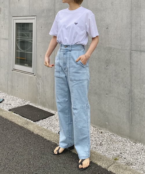 HANES(ヘインズ)の「【Hanes】 BEEFY-T(Tシャツ/カットソー・レディース・ホワイト/ライトグレー/ブラック・フリー)」の15枚目の写真