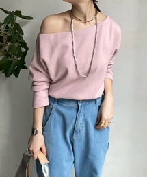 DouDou | 【リバイバルアイテム】オフショルスウェット(スウェット)