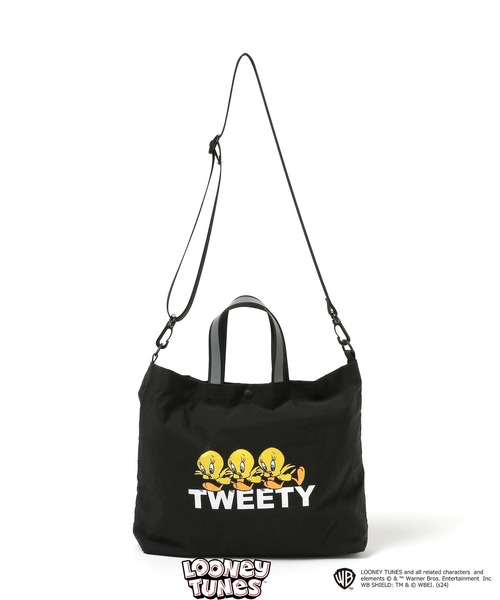 LOWRYS FARM(ローリーズファーム)の「TWEETY_スクールBAG 105445(トートバッグ・キッズ・ホワイト/ブラック・FREE)」の7枚目の写真