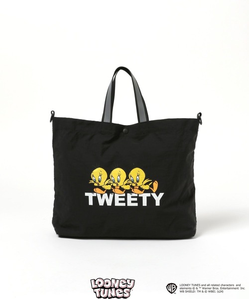 LOWRYS FARM(ローリーズファーム)の「TWEETY_スクールBAG 105445(トートバッグ・キッズ・ホワイト/ブラック・FREE)」の8枚目の写真
