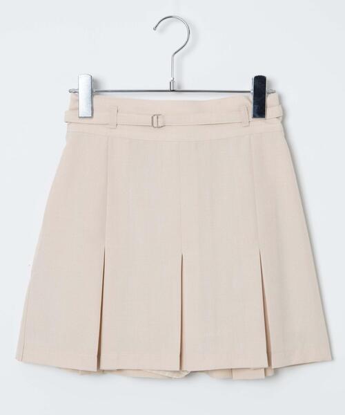 WEGO（ウィゴー）の「WEGO/リネンライクプリーツミニスカパン（スカート・レディース・ブラック/ナチュラル・FREE）」の22枚目の写真