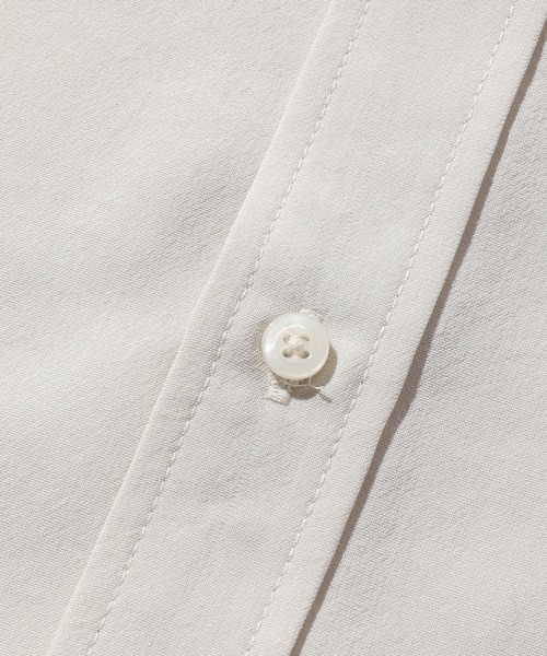 CROWDED CLOSET（クラウデッドクローゼット）の「麻調ポリエステル七分袖シャツ（シャツ/ブラウス・メンズ・ブルー/ホワイト/グリーン/ネイビー・01/02/03/04）」の17枚目の写真