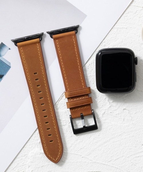 本革レザー Apple Watch Band スマートウォッチバンド【38/40/41