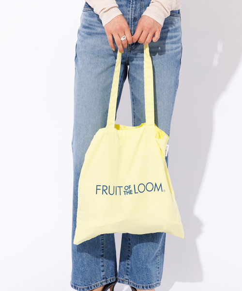FRUIT OF THE LOOM（フルーツオブザルーム）の「【FRUIT OF THE LOOM】グラフィックトートバッグ（トートバッグ・レディース・ピンク/グリーン系その他/イエロー/アイボリー/ラベンダー・フリー）」の6枚目の写真