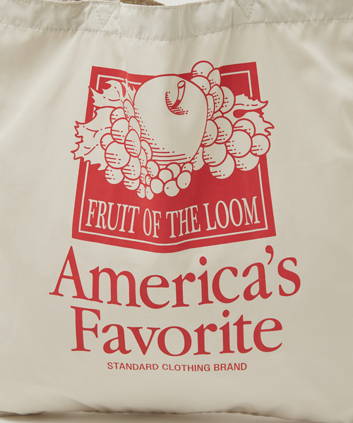 FRUIT OF THE LOOM（フルーツオブザルーム）の「【FRUIT OF THE LOOM】グラフィックトートバッグ（トートバッグ・レディース・ピンク/グリーン系その他/イエロー/アイボリー/ラベンダー・フリー）」の14枚目の写真