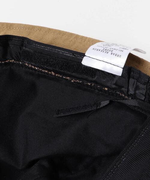 URBAN RESEARCH DOORS(アーバンリサーチドアーズ)の「コットンリネンパネルハット(ハット・レディース・ベージュ/ナチュラル/ブラック・-)」の5枚目の写真