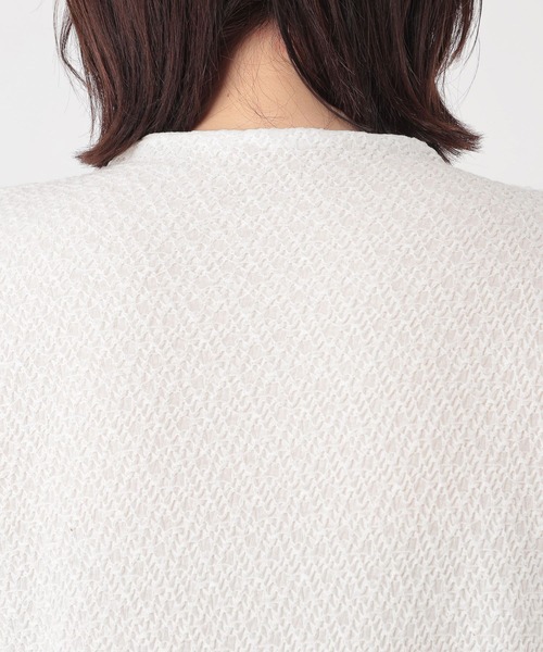 studio CLIP（スタディオクリップ）の「シャーリングプルオーバー（Tシャツ/カットソー・レディース・ピンク/ライトグレー/オフホワイト・LARGE/MEDIUM）」の10枚目の写真