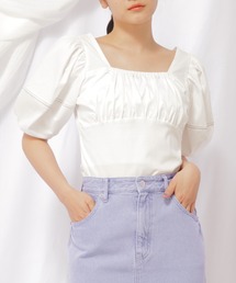 ◇ビスチェ切り替えカットソー