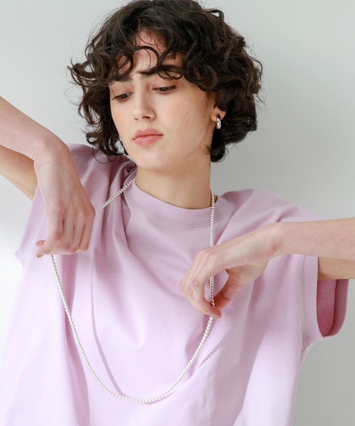 URBAN RESEARCH Sonny Label(アーバンリサーチサニーレーベル)の「ロングボールチェーンネックレス(ネックレス・レディース・ゴールド/シルバー・ONE)」の13枚目の写真