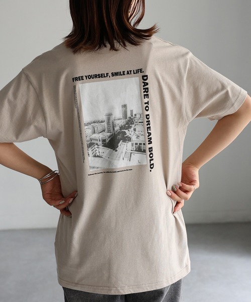 Petit Brabancon　Tシャツ&トートバッグ BRISKバックフォトプリントTシャツ（Tシャツ/カットソー