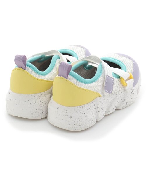 apres les cours（アプレレクール）の「スニーカー風ベルトサンダル（サンダル・キッズ・ブラック/レインボー/ベージュ・14/15 /16/17/18/19）」の17枚目の写真