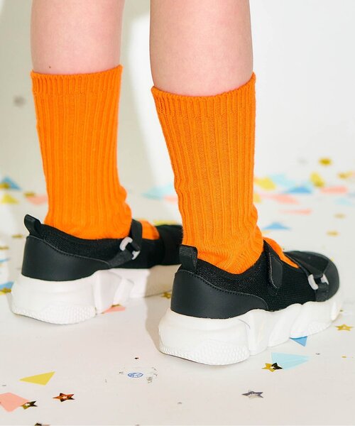 apres les cours（アプレレクール）の「スニーカー風ベルトサンダル（サンダル・キッズ・ブラック/レインボー/ベージュ・14/15 /16/17/18/19）」の19枚目の写真