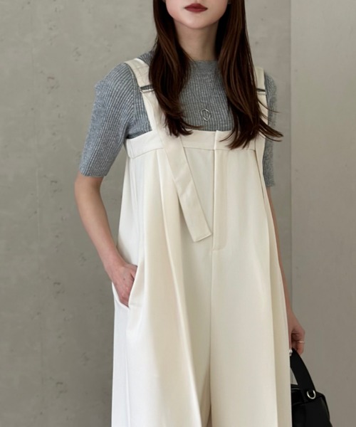 Per sist ence(パーシエンス)の「ラメ半袖プルオーバー(Tシャツ/カットソー・レディース・ブラック/アイボリー/グレー/レッド・FREE)」の9枚目の写真