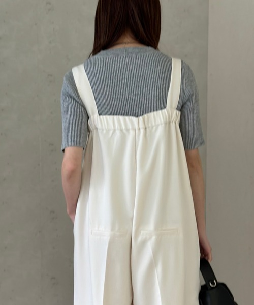 Per sist ence(パーシエンス)の「ラメ半袖プルオーバー(Tシャツ/カットソー・レディース・ブラック/アイボリー/グレー/レッド・FREE)」の10枚目の写真
