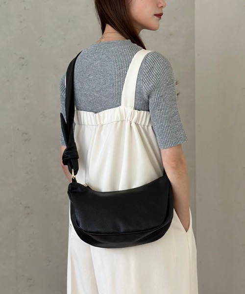 Per sist ence(パーシエンス)の「ラメ半袖プルオーバー(Tシャツ/カットソー・レディース・ブラック/アイボリー/グレー/レッド・FREE)」の11枚目の写真