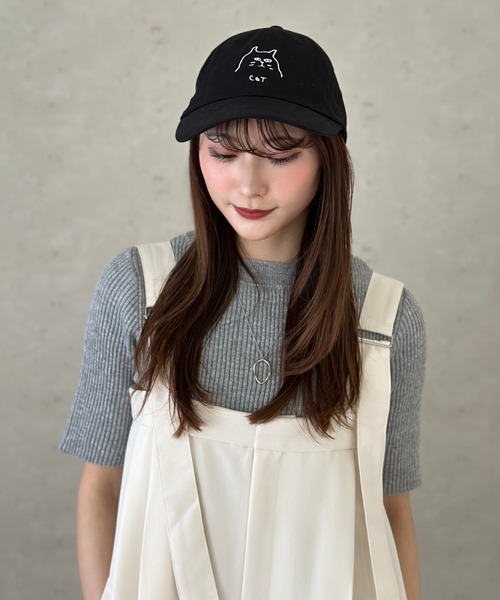 Per sist ence(パーシエンス)の「ラメ半袖プルオーバー(Tシャツ/カットソー・レディース・ブラック/アイボリー/グレー/レッド・FREE)」の19枚目の写真