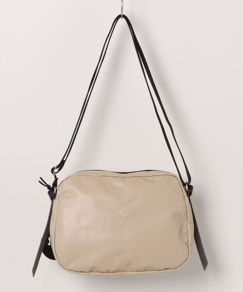 Jack Gomme（ジャックゴム）の「【JACK GOMME/ジャックゴム】ナイロン ミニショルダーバッグ HAPPY besace（ショルダーバッグ・レディース・グリーン/ゴールド/ベージュ/パープル/ブラック・FREE）」の6枚目の写真