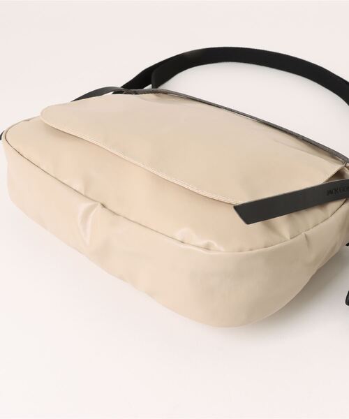 Jack Gomme（ジャックゴム）の「【JACK GOMME/ジャックゴム】ナイロン ミニショルダーバッグ HAPPY besace（ショルダーバッグ・レディース・グリーン/ゴールド/ベージュ/パープル/ブラック・FREE）」の7枚目の写真