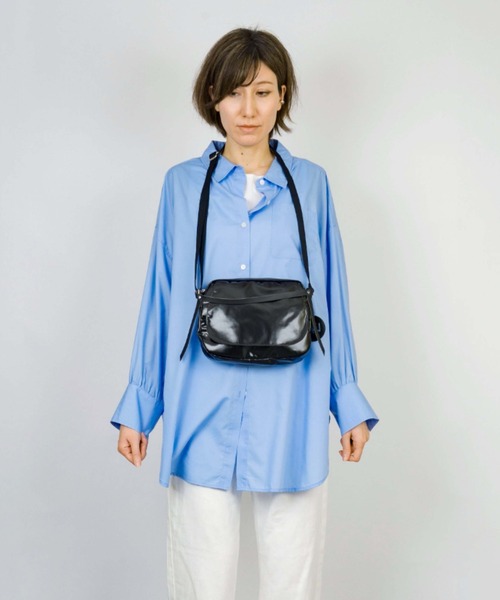 Jack Gomme（ジャックゴム）の「【JACK GOMME/ジャックゴム】ナイロン ミニショルダーバッグ HAPPY besace（ショルダーバッグ・レディース・グリーン/ゴールド/ベージュ/パープル/ブラック・FREE）」の22枚目の写真