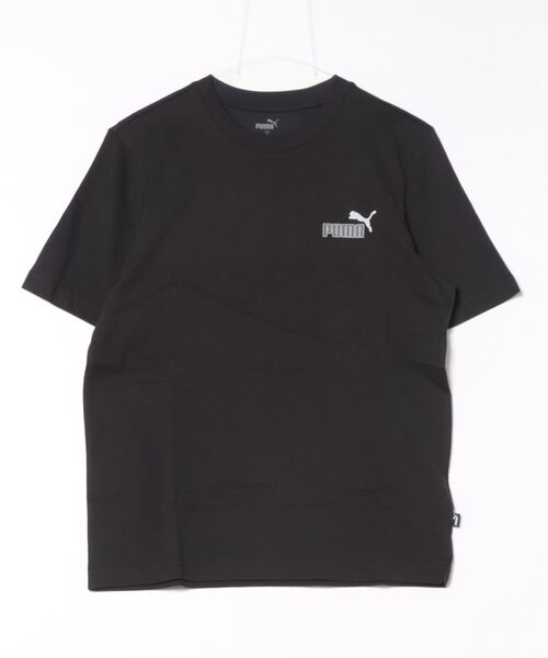 PUMA（プーマ）の「《PUMA》GRAPHICS フィール グッド Tシャツ（Tシャツ/カットソー・メンズ・ブラック/ホワイト・L/M/S/XL）」の2枚目の写真
