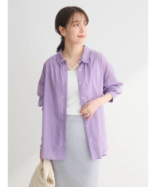 Green　Parks（グリーンパークス）の「マルチストラップテレコタンク（タンクトップ・レディース・ブルー/チャコールグレー/ホワイト/ブラック・FREE）」の6枚目の写真