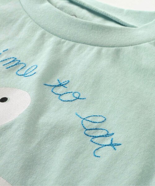 BIT'Z(ビッツ)の「ワニ&アヒル子育てギミックTシャツ(Tシャツ/カットソー・キッズ・ミント/キナリ・120/110/100/95/90/80)」の14枚目の写真