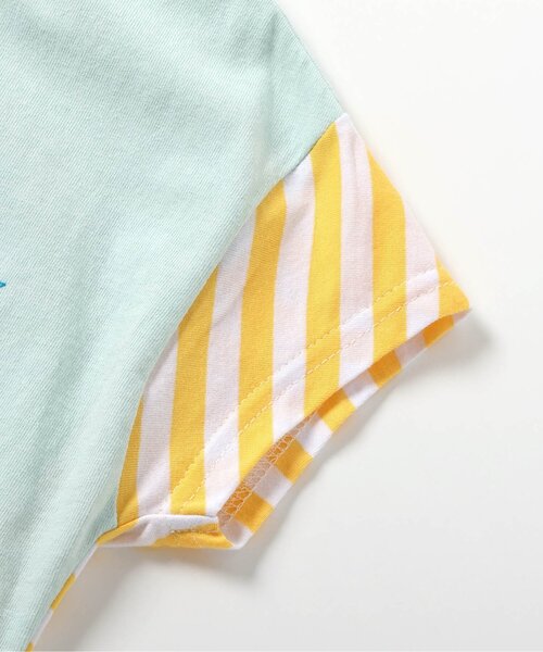 BIT'Z(ビッツ)の「ワニ&アヒル子育てギミックTシャツ(Tシャツ/カットソー・キッズ・ミント/キナリ・120/110/100/95/90/80)」の11枚目の写真