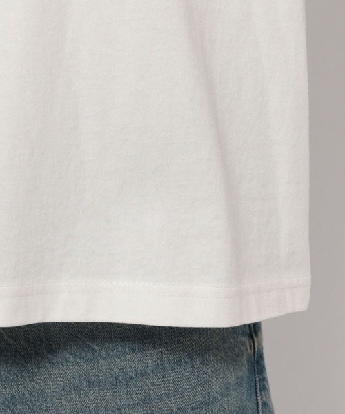 LOWRYS FARM（ローリーズファーム）の「リメイクＫＩＳＳフリルＴＳＳ 127829（Tシャツ/カットソー・レディース・アイボリー/チャコールグレー・FREE）」の10枚目の写真