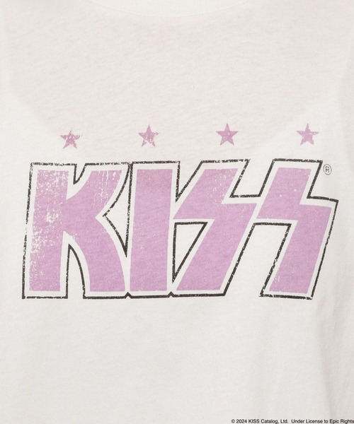 LOWRYS FARM（ローリーズファーム）の「リメイクＫＩＳＳフリルＴＳＳ 127829（Tシャツ/カットソー・レディース・アイボリー/チャコールグレー・FREE）」の11枚目の写真