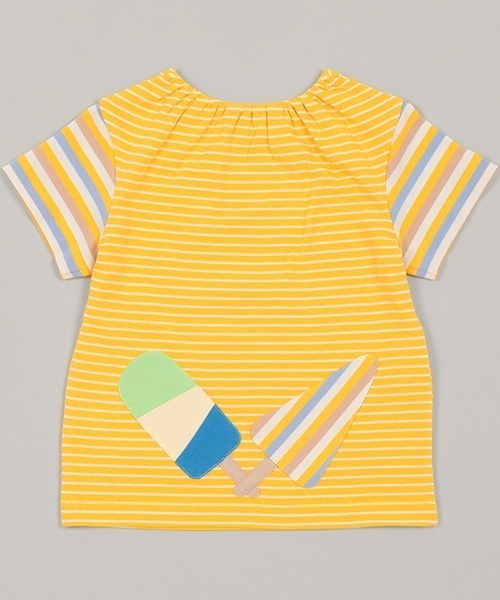 セール】アイスボーダーTシャツ（Tシャツ/カットソー）｜baby