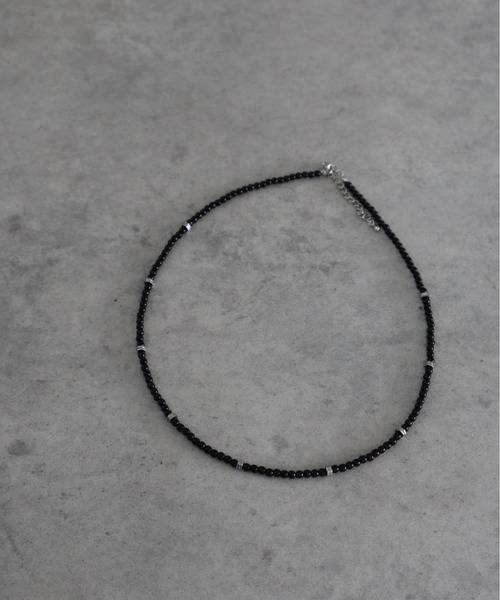 BARELY BLUE(ベアリーブルー)の「【 BARELY BLUE / ベアリーブルー 】 モノトーン ポイント ビーズ ネックレス(ネックレス・レディース・ホワイト/ブラック/ホワイト系その他/ブラック系その他・FREE)」の12枚目の写真