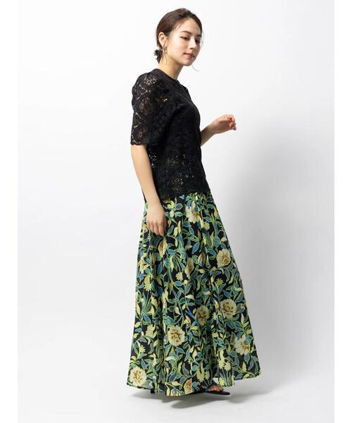 Te chichi CLASSIC（テチチクラシック）の「オーガニックコットンコードレースブラウス（シャツ/ブラウス・レディース・ブラック/オフホワイト・F）」の16枚目の写真