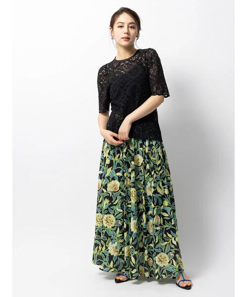 Te chichi CLASSIC（テチチクラシック）の「オーガニックコットンコードレースブラウス（シャツ/ブラウス・レディース・ブラック/オフホワイト・F）」の19枚目の写真