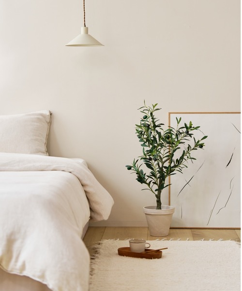 Roomnhomeフェイクグリーン＜オリーブ＞80cm（インテリア雑貨）｜iellio（イエリオ）