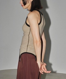 TODAYFUL（トゥデイフル）の「TODAYFUL Cupin Border Tanktop