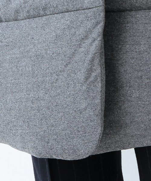 Demi-Luxe BEAMS（デミルクス ビームス）の「【予約】HETREGO / "SKYLARK"（ダウンジャケット/コート・レディース・グレー/ネイビー・40/38/42）」の5枚目の写真