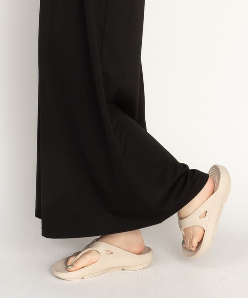 polka polka(ポルカポルカ)の「EVA トングサンダル(サンダル・レディース・ブラック/アイボリー・L/M)」の18枚目の写真