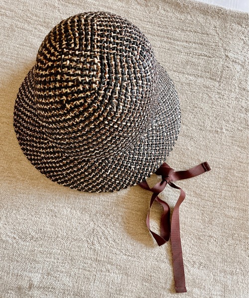 ORIENT MILLINERY(オリエント ミリナリー)の「GINGER【ジンジャー】たまご型ラティス編みハット(ハット・レディース・ベージュ系その他/ブラウン系その他・FREE)」の15枚目の写真