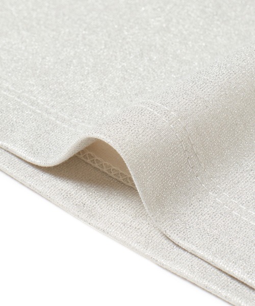 VIS(ビス)の「【洗える】箔プリントカップ付きキャミソール(キャミソール・レディース・シルバー/ブラック系その他/ゴールド系その他・FREE)」の14枚目の写真