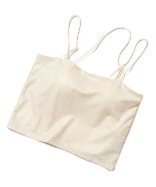 VIS(ビス)の「【洗える】箔プリントカップ付きキャミソール(キャミソール・レディース・シルバー/ブラック系その他/ゴールド系その他・FREE)」の17枚目の写真