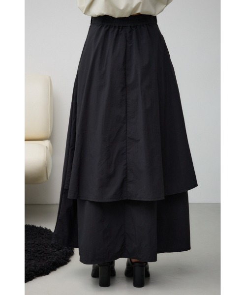 AZUL by moussy(アズールバイマウジー)の「ボリュームデザインスカート(スカート・レディース・ブラック/アイボリー/ブルー・SMALL/MEDIUM)」の10枚目の写真