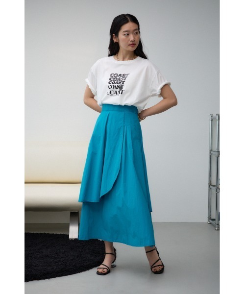 うさとの服　usato　藍色のスカート 新作グッ うさとの服 usaato 藍染スカート スカート - スカート
