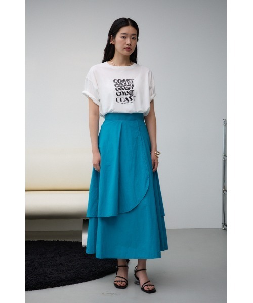 AZUL by moussy(アズールバイマウジー)の「ボリュームデザインスカート(スカート・レディース・ブラック/アイボリー/ブルー・SMALL/MEDIUM)」の17枚目の写真